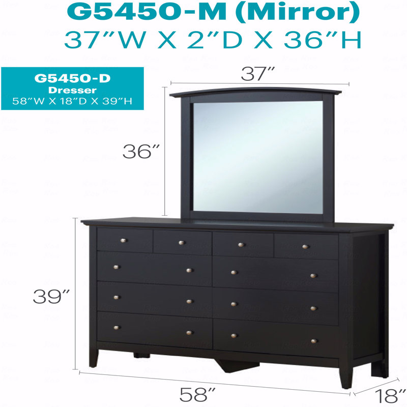 Commode Basic, Noir
