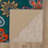 Kamberk Teal Modern Floral Area Rug-1396031009