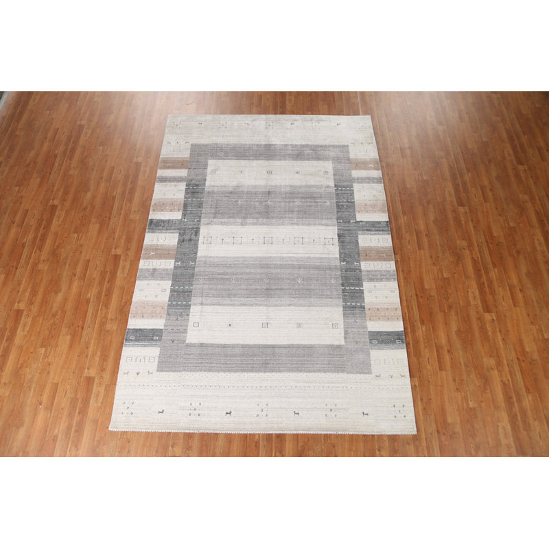 Tapis oriental tribal Gabbeh 7 x 10