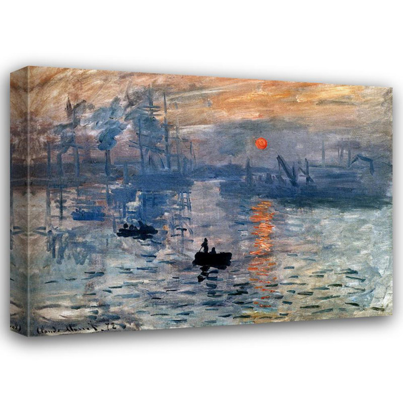Impression, Sunrise (Blue), 18" H x 24" W