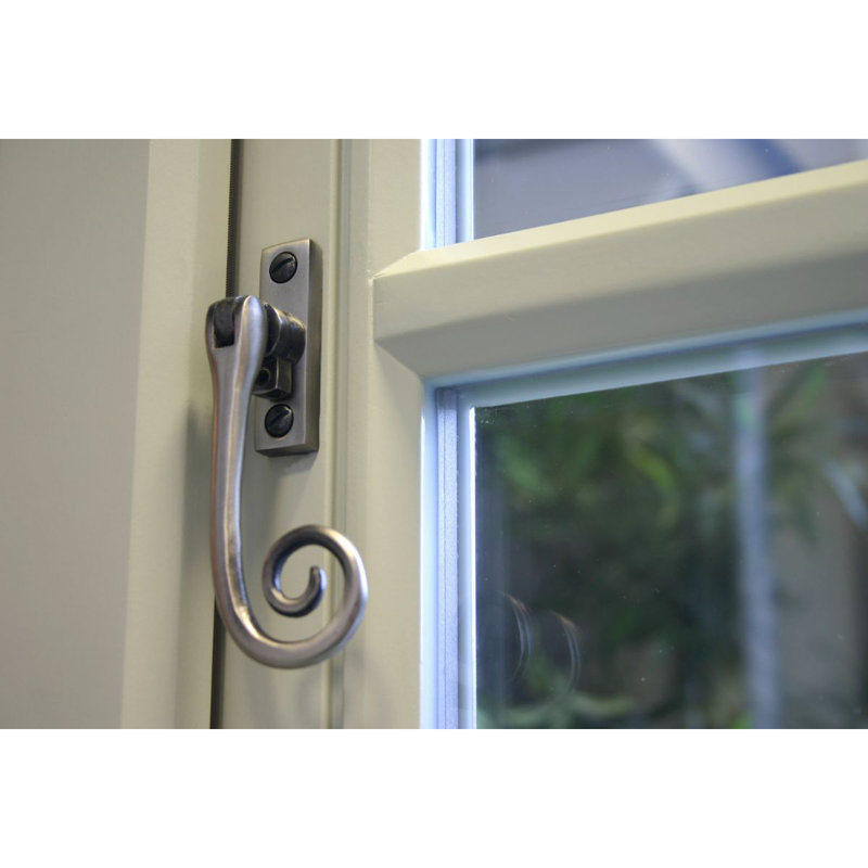 Slim Monkeytail Espag Door Accessory, Antique Pewter