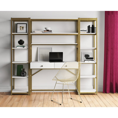 46cm H Slat Back Side Chair