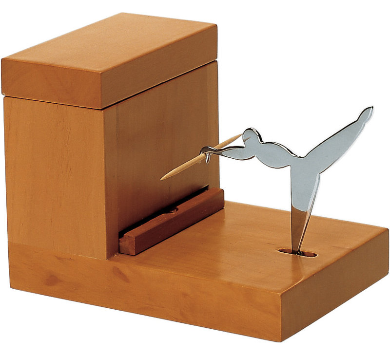 Wood Toothpick Holder