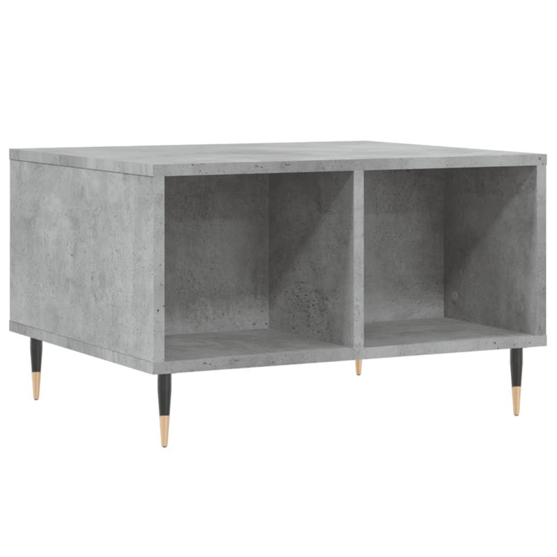 Miria Coffee Table with Storage, Concrete Grey