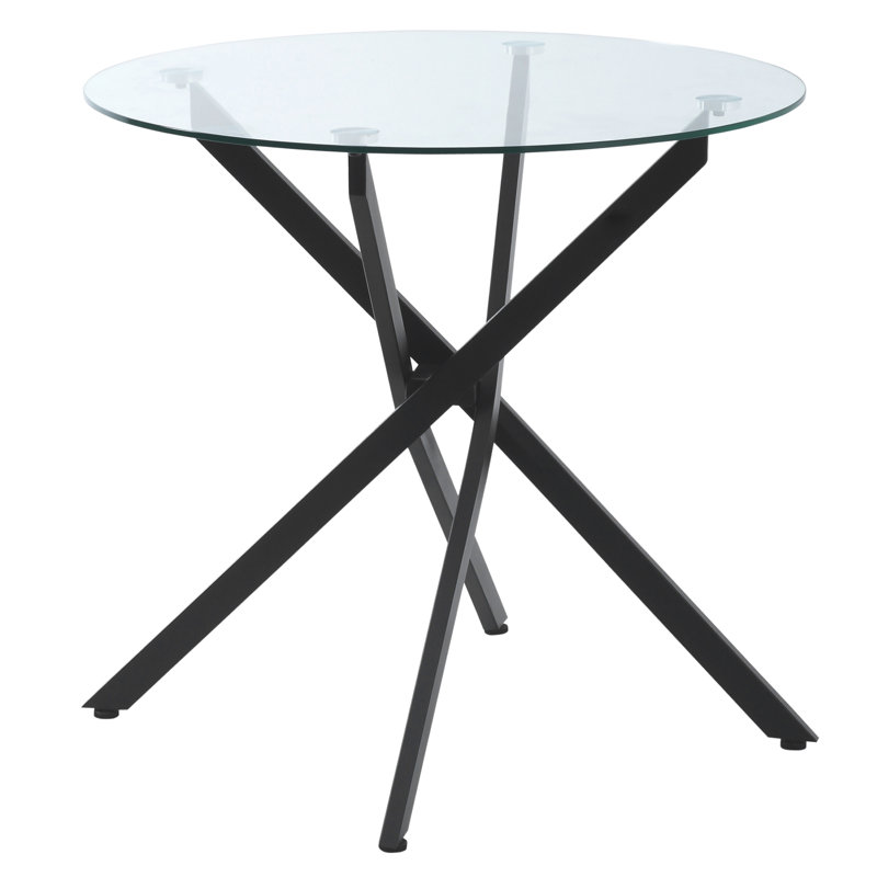 Metal Base Dining Table