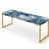 Blue Ethereal Elegance Marble Pattern