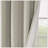 Maya Printed Heathered Blackout Grommet Top Single Curtain Panel-1506653214-1480168581