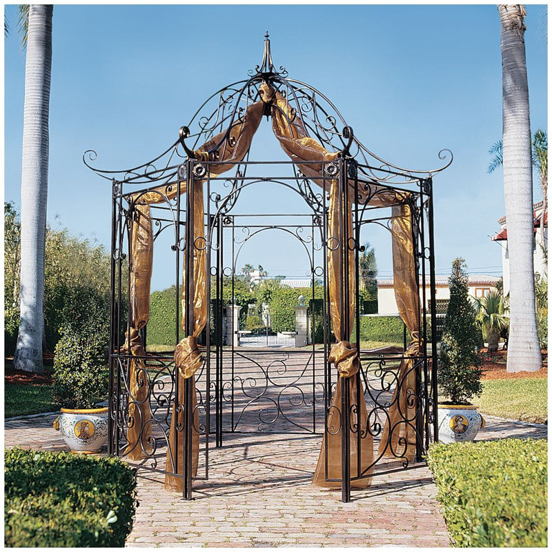 Serre L 8 pi. D Pavillon de jardin en acier
