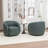 Katherline Hall Faux Leather Swivel Barrel Chair-1718439963