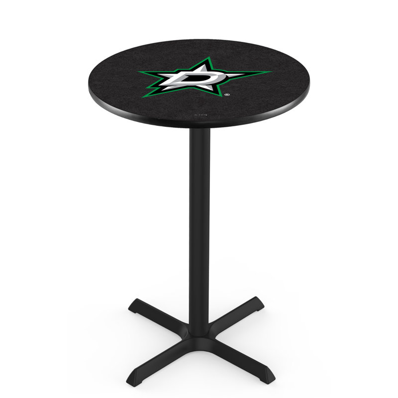 NHL Pub Table, Dallas Stars, 36" H x 30" L x 30" W