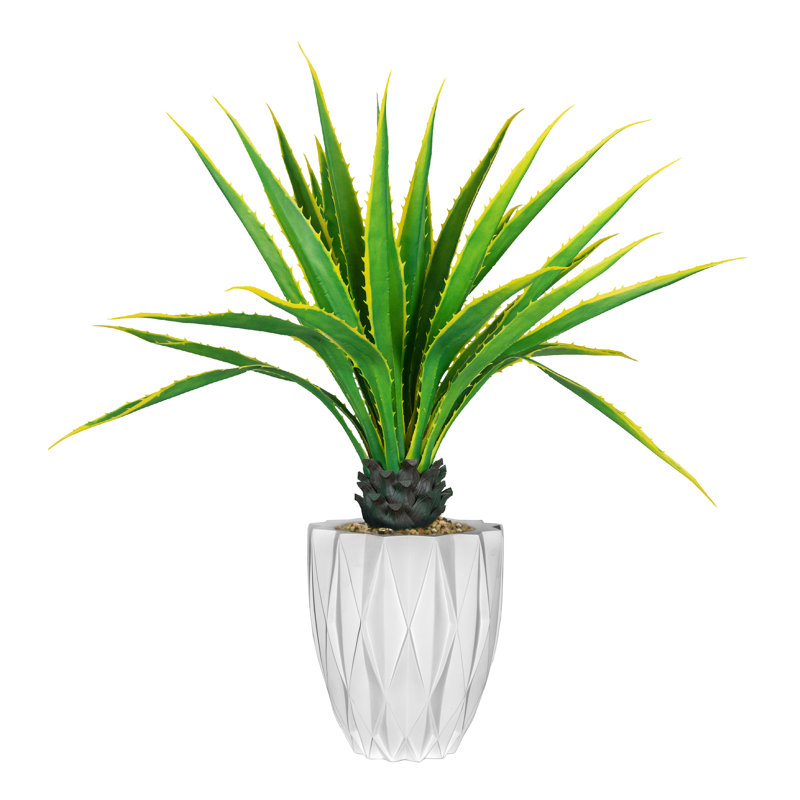 Plante grasse artificielle en pot 68 po Panama