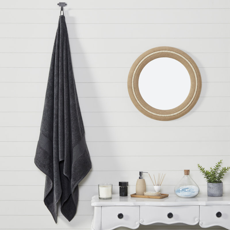 Serviette de bain 100% coton, Gris