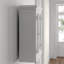 Armoire murale avec portes décoratives en verre Noires