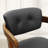 29.9" Mid‑Century Modern Swivel Upholstered Bar Stools Solid Wood Frame with Armrests (Set Of 2)-1638089953