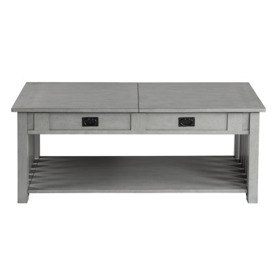 Table basse à 4 pieds avec rangement Lift Top