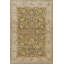 Tapis oriental en polyester tissé à la machine Bower en olive / crème / brun foncé-1234075851