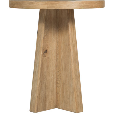 Driftwood Round End Table