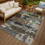 Tapis abstrait lavable à la machine intérieur / extérieur ACN2646-624219410-624219436
