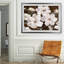 Blanc chocolat en fleurs I - reproduction de cadre photo-33959174-31992094