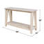 Console en bois massif Khylia-1310438582