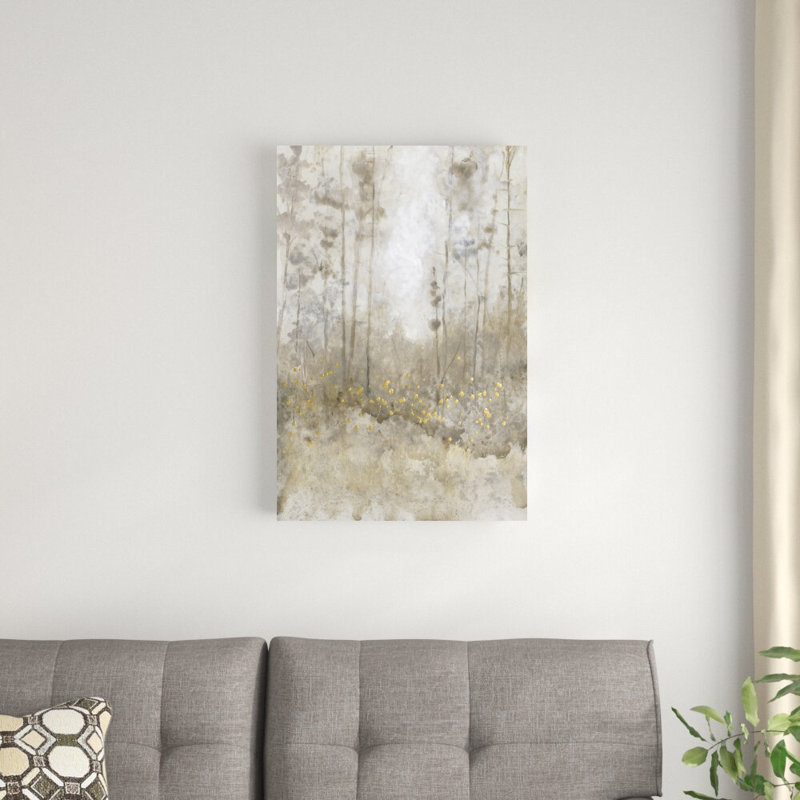 «Thicket Of Trees IV» par Tim Ottoole - impression sur toile tendue, H 30 po x l 20 po