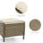 Wicker Outdoor Ottoman