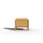 Fauteuil club d'extérieur en teck avec coussin Sunbrella Pollydore-724374052