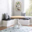 Banc de coin rembourré avec rangement caché Selby-88429622-88429623