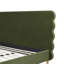 Lit plateforme très grand Stockholm, velours performance vert olive Stockholm-105523353-105523355