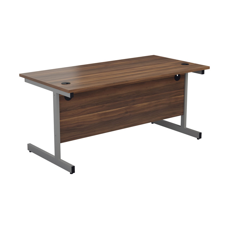 Buariki Metal Base, Beech, Silver, 73cm H x 160cm W x 80cm D