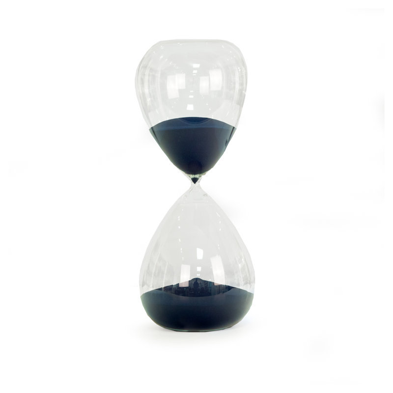 Emelle Abstract Hourglass, Navy