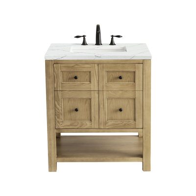 Breckenridge 30'' Single Bathroom Vanity with Top