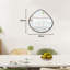 Metal Irregular Mirror-1877963132