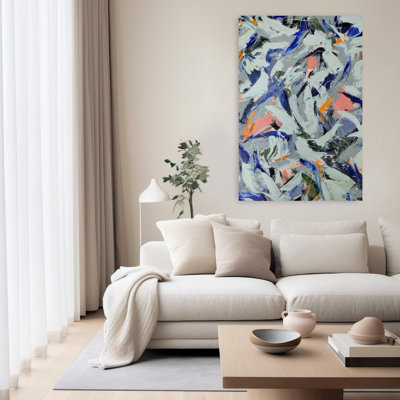Contemporary Art Abstract Contemporary Wall Art by Michael Cross - Wrapped Canvas Print