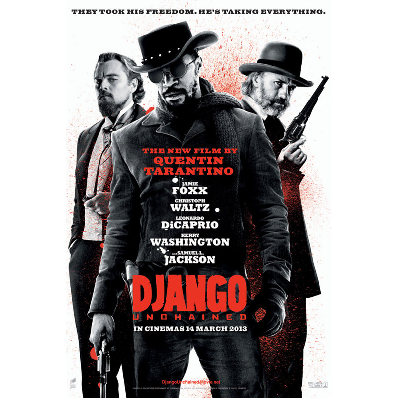 Django Unchained, 24" H x 16" W