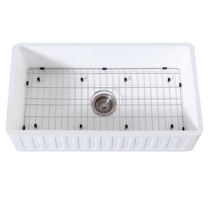 Gourmetier 36" L x 18" W Farmhouse Kitchen Sink