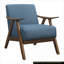 Chaise avec accoudoirs Accent Home