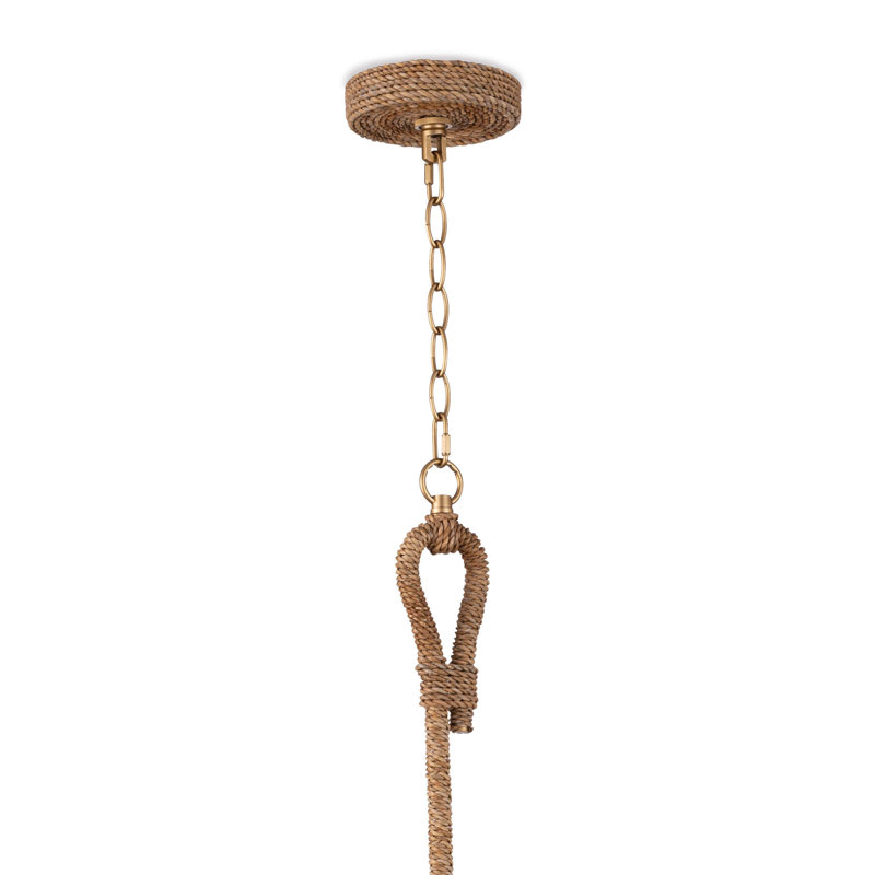 Coastal Luxe 6-Light Chandelier