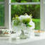 Faux Silk Hydrangea Arrangement in Vase
