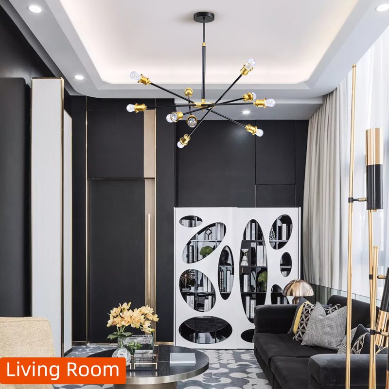 Sperryville 10 - Light Sputnik Chandelier