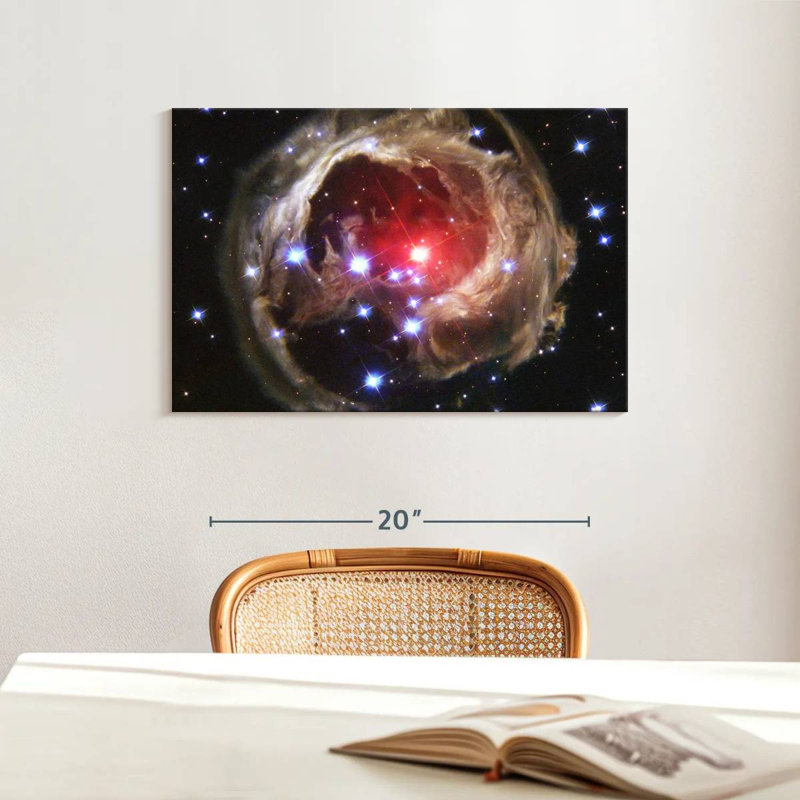 Oberle Crab Nebula, 16" H x 24" W
