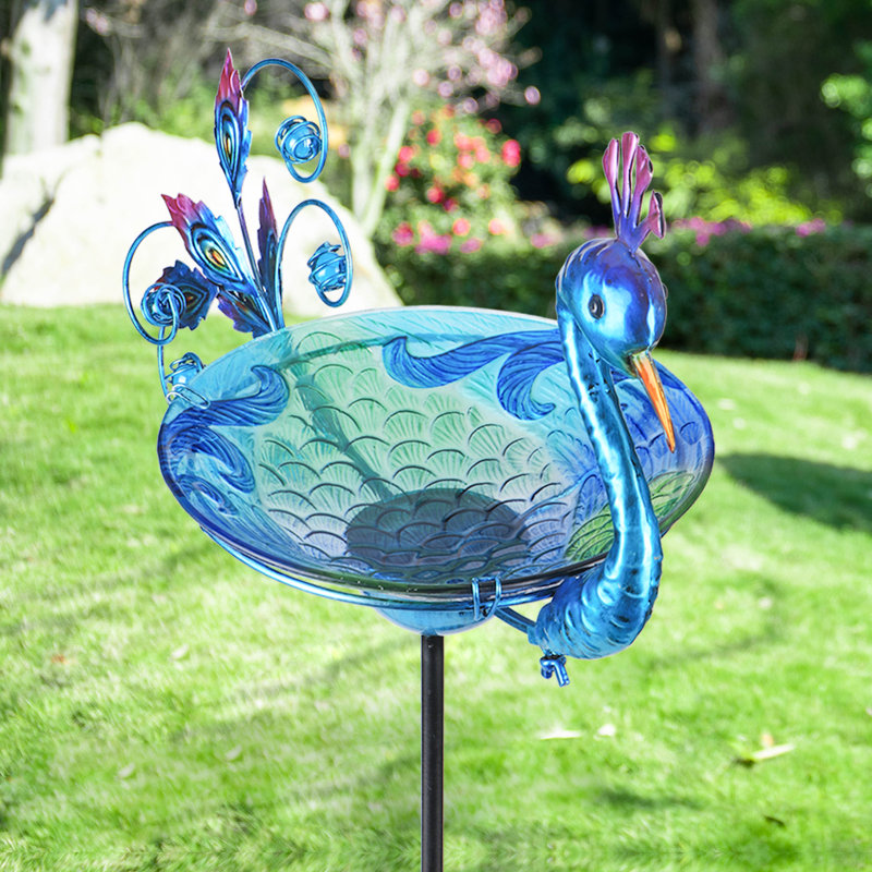Bain d'oiseaux en verre Vollenhove