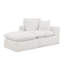 Canapé modulaire moderne 107 po avec méridienne réversible de 107 po Boucle-1698206252