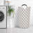 2 Pack 90L Large Laundry Basket Freestanding Laundry Hamper, Collapsible Laundry Baskets Waterproof Laundry Bag With Padded Handles, Folding Tall Clothes Hamper, Tree