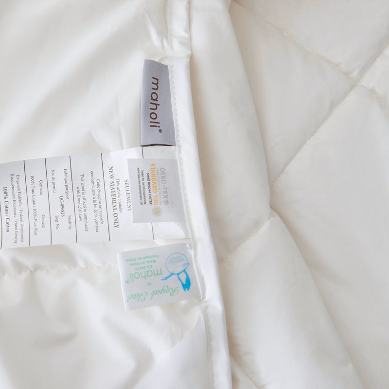 ROYAL ELITE Australian Wool Duvet, Machine Washable, Queen