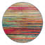Tapis rayé rose / orange / bleu Muehlebach-428480292