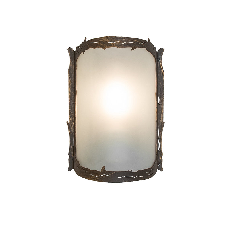 1 - Light Flush Mounted Sconce