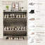 16 Pair Flip Down Shoe Storage