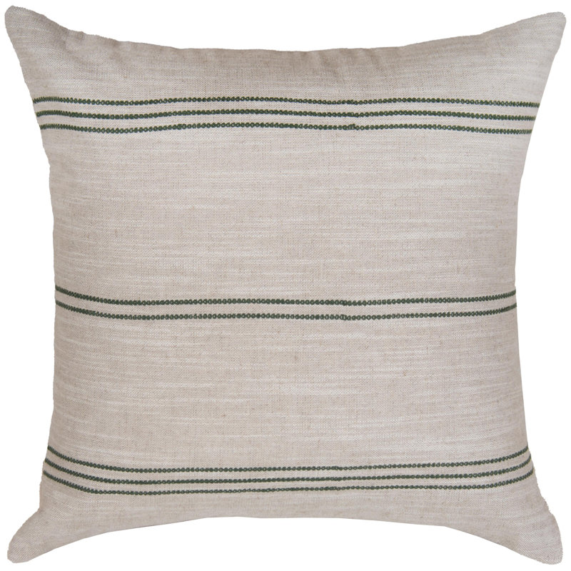 Coussin Donny Osmond Home, Polyester, Vert / Beige