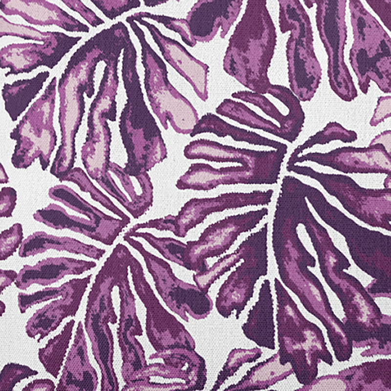 Housse de coussin et insert Tropical Resort, H 16 po x l 16 po x P 3 po, Violet